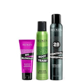 THE TEXTURED PONYTAIL SET